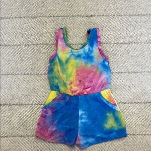 Sofi Colorful Tie-Dye baby 0-6mo Romper